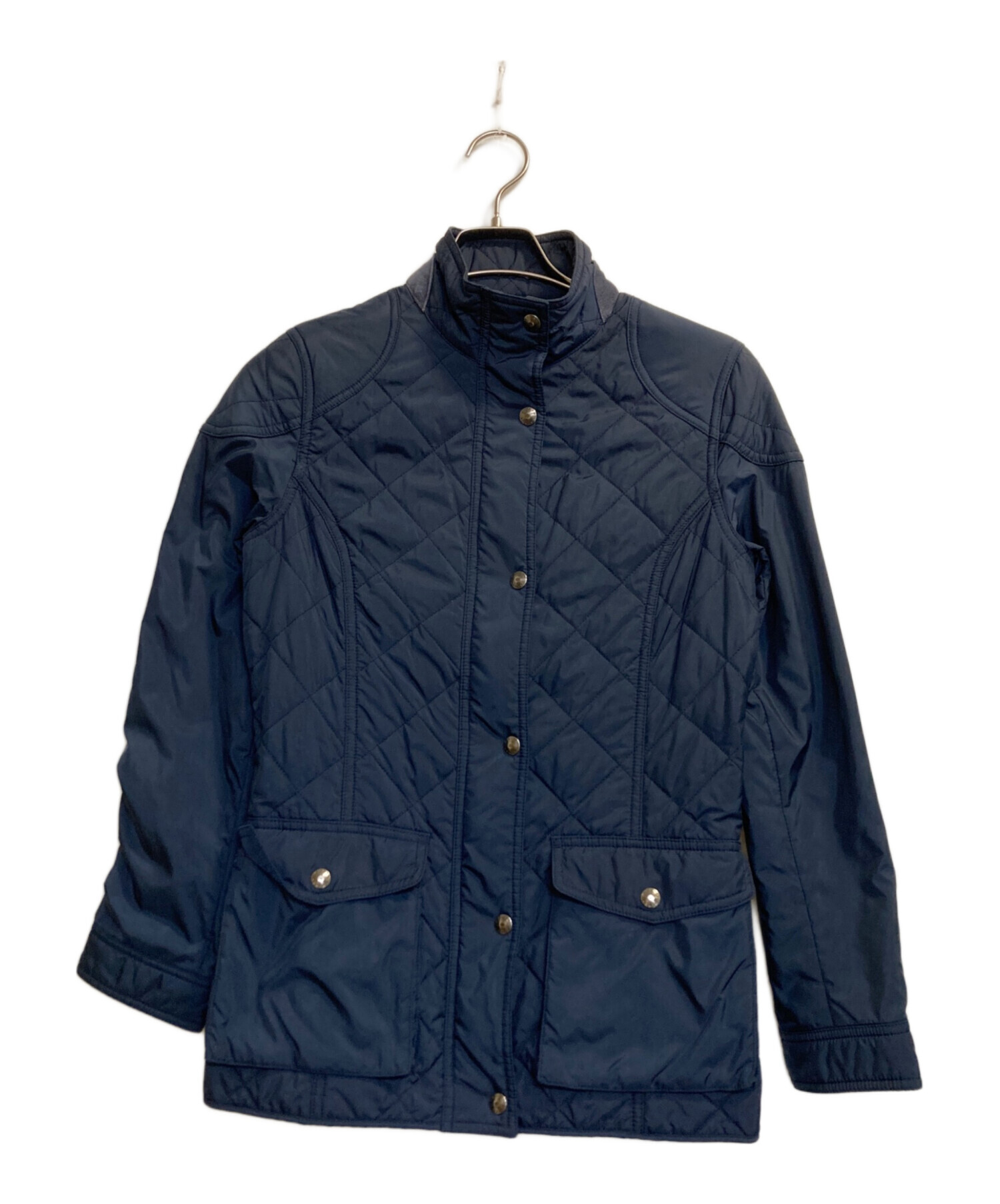 ラルフローレン キルティング ジャケット ネイビー L 160 レディース 中古・古着通販】POLO RALPH LAUREN (ポロ・ラルフローレン