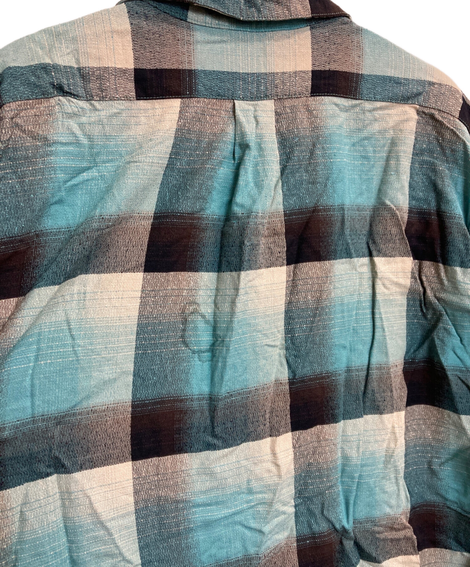 中古・古着通販】SUGARHILL (シュガーヒル) RAYON OMBRE PLAID OPEN