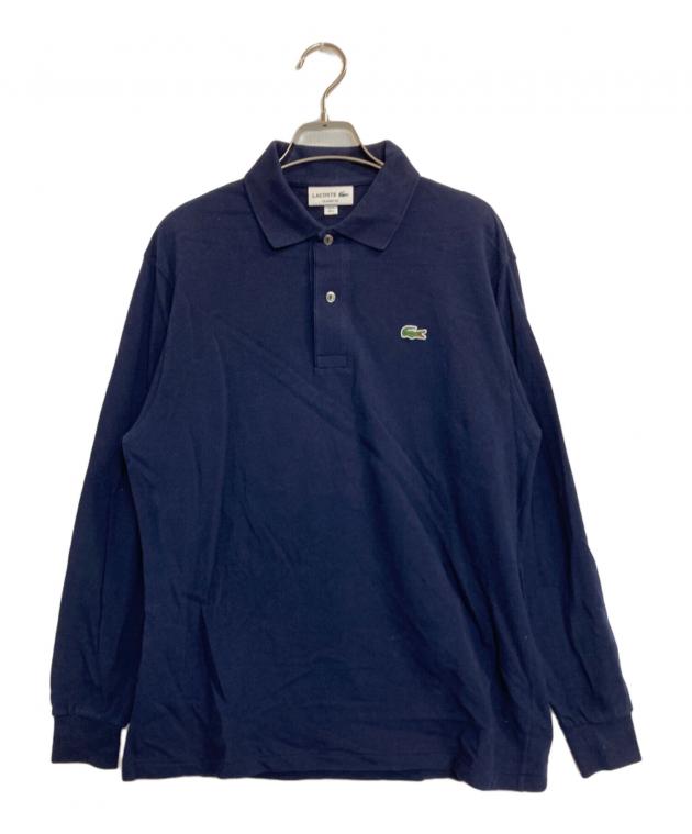 A.P.C LACOSTE ポロシャツ ネイビー L 中古・古着通販】LACOSTE (ラコステ) L/Sポロシャツ ネイビー サイズ:L