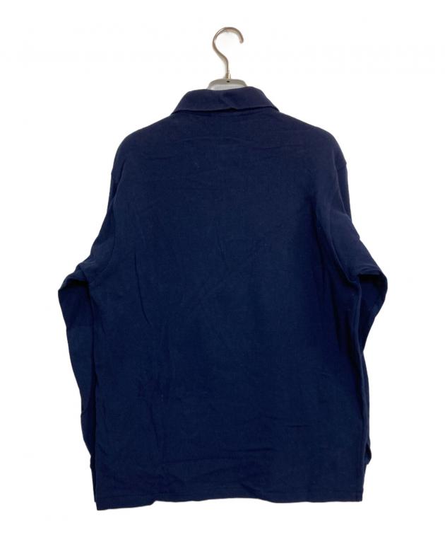 中古・古着通販】LACOSTE (ラコステ) L/Sポロシャツ ネイビー サイズ:L