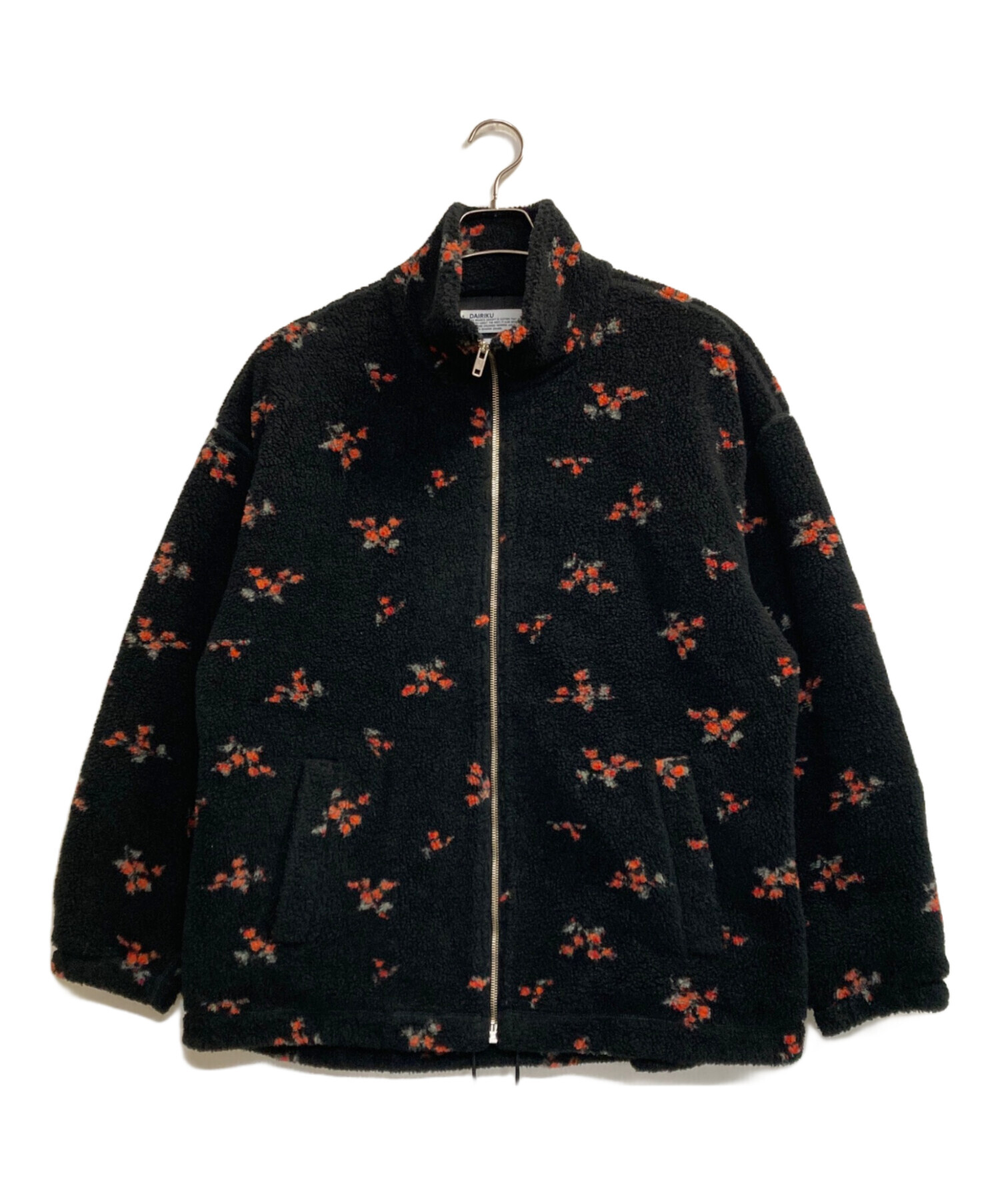 中古・古着通販】DAIRIKU (ダイリク) Flower Fleece Zipup Boulson