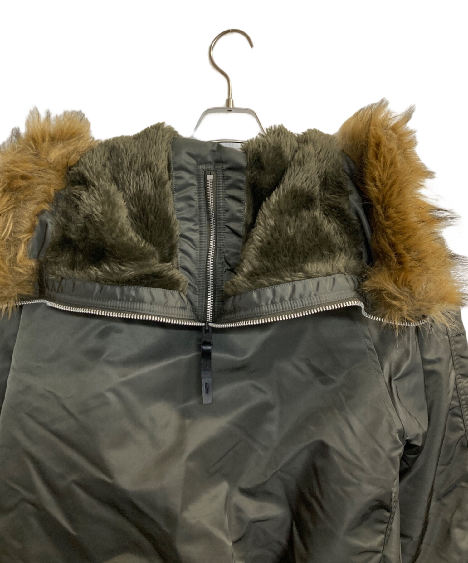 中古・古着通販】ALPHA (アルファ) N-2Bフライトジャケット グリーン