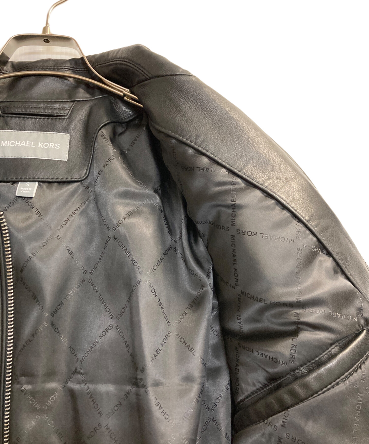 中古・古着通販】MICHAEL KORS (マイケル・コース) シングルライダース