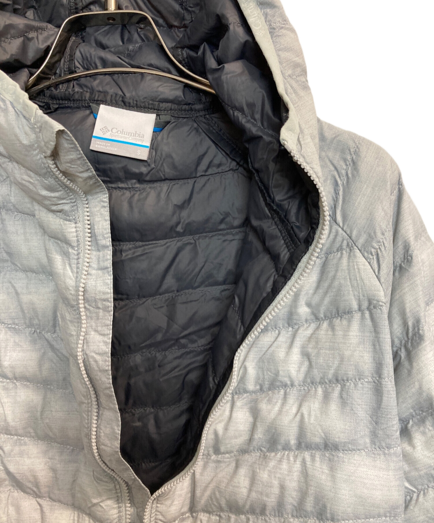 中古・古着通販】Columbia (コロンビア) ダウンジャケット グレー 