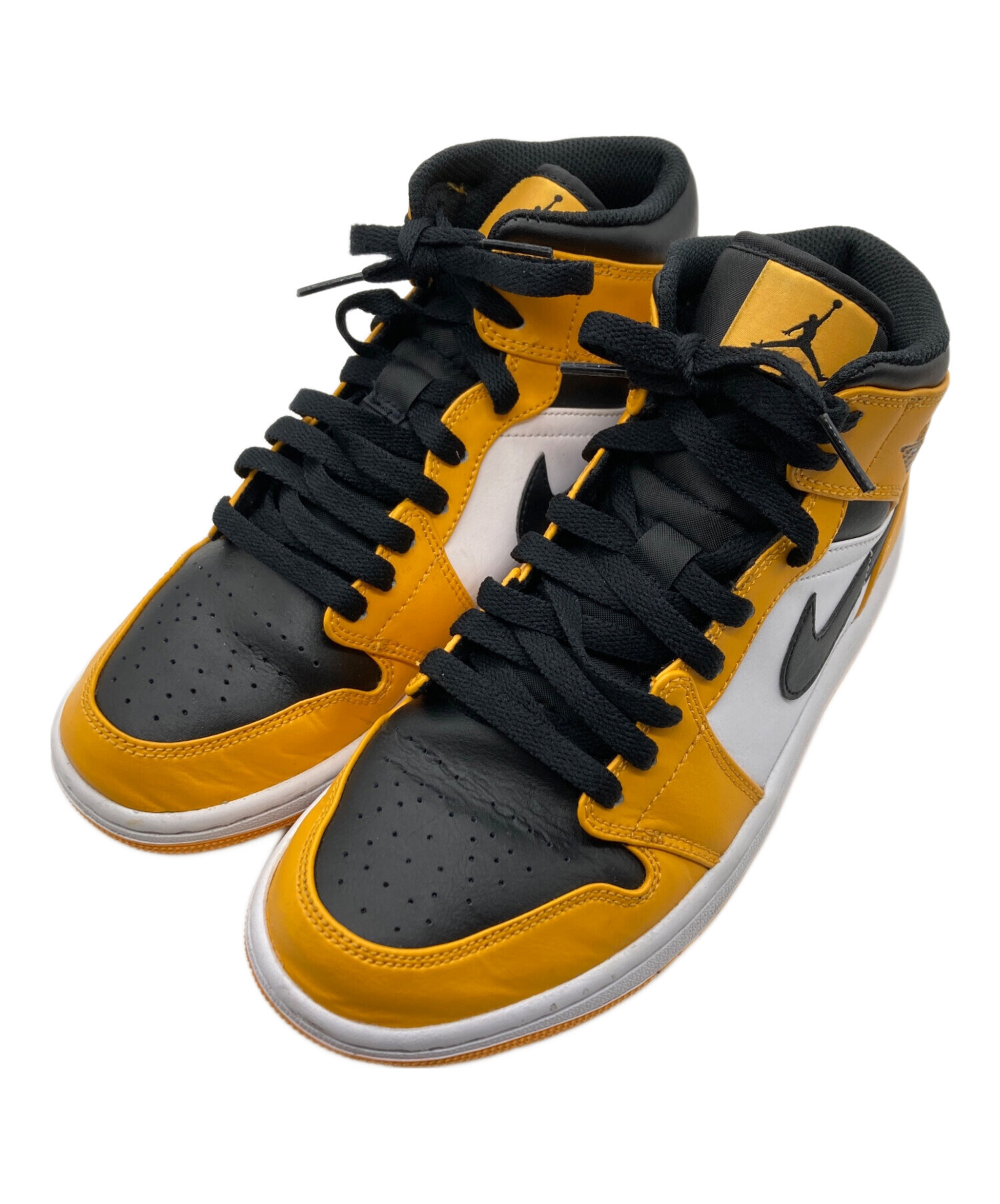 中古・古着通販】NIKE (ナイキ) AIR JORDAN 1 MId TAXI イエロー 