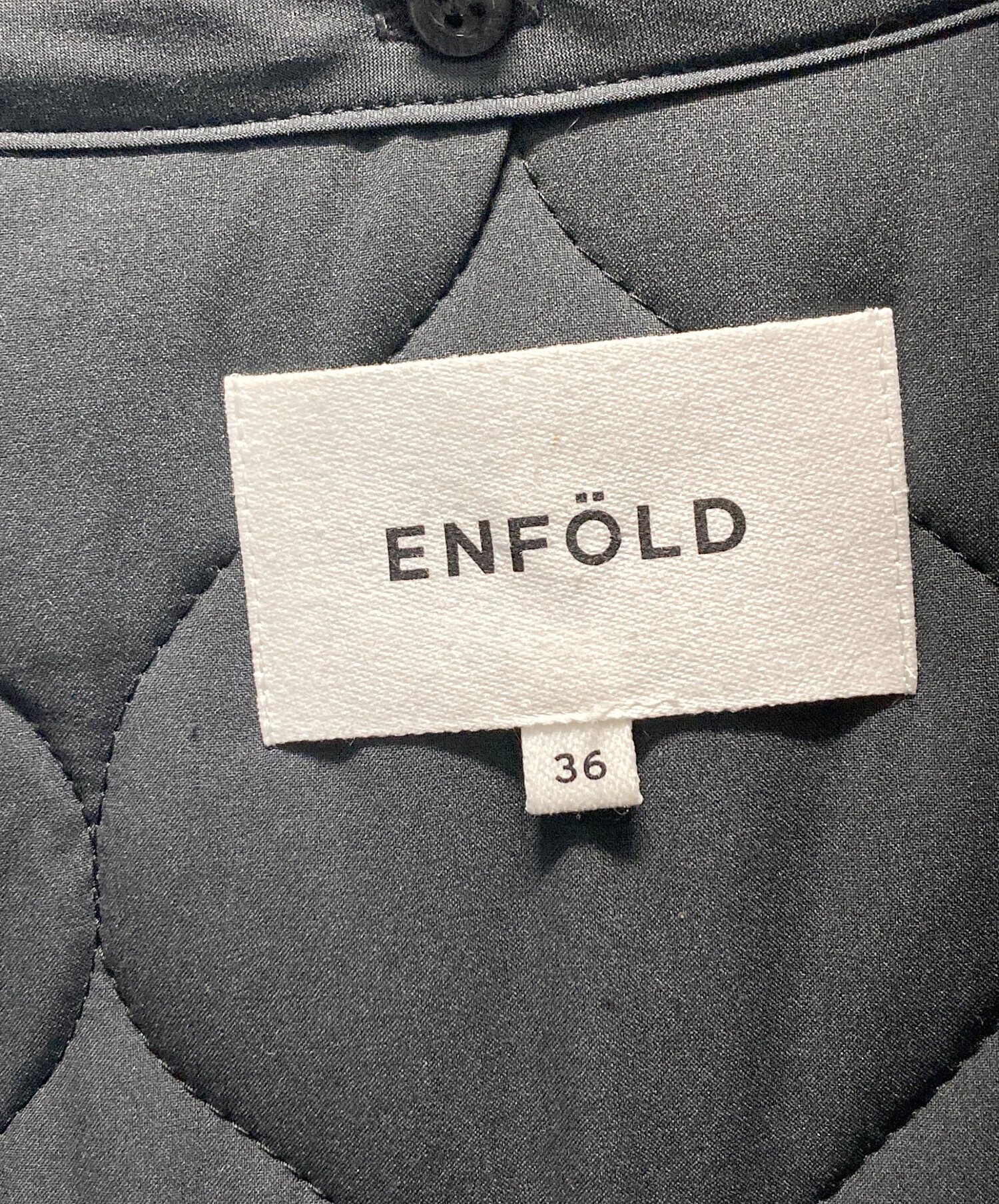 中古・古着通販】ENFOLD (エンフォルド) 中綿ライナー付チェスター