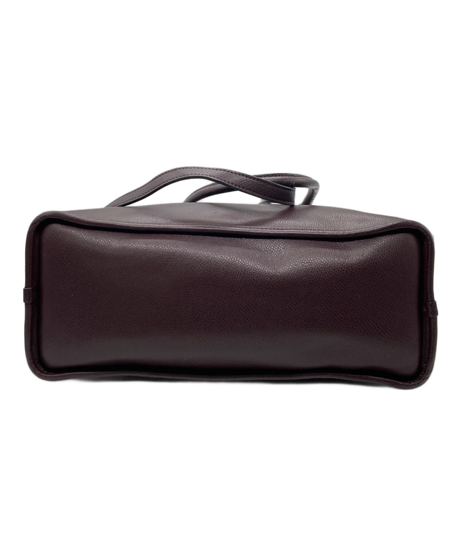 中古・古着通販】COACH (コーチ) スタッズ2WAYバッグ ボルドー 