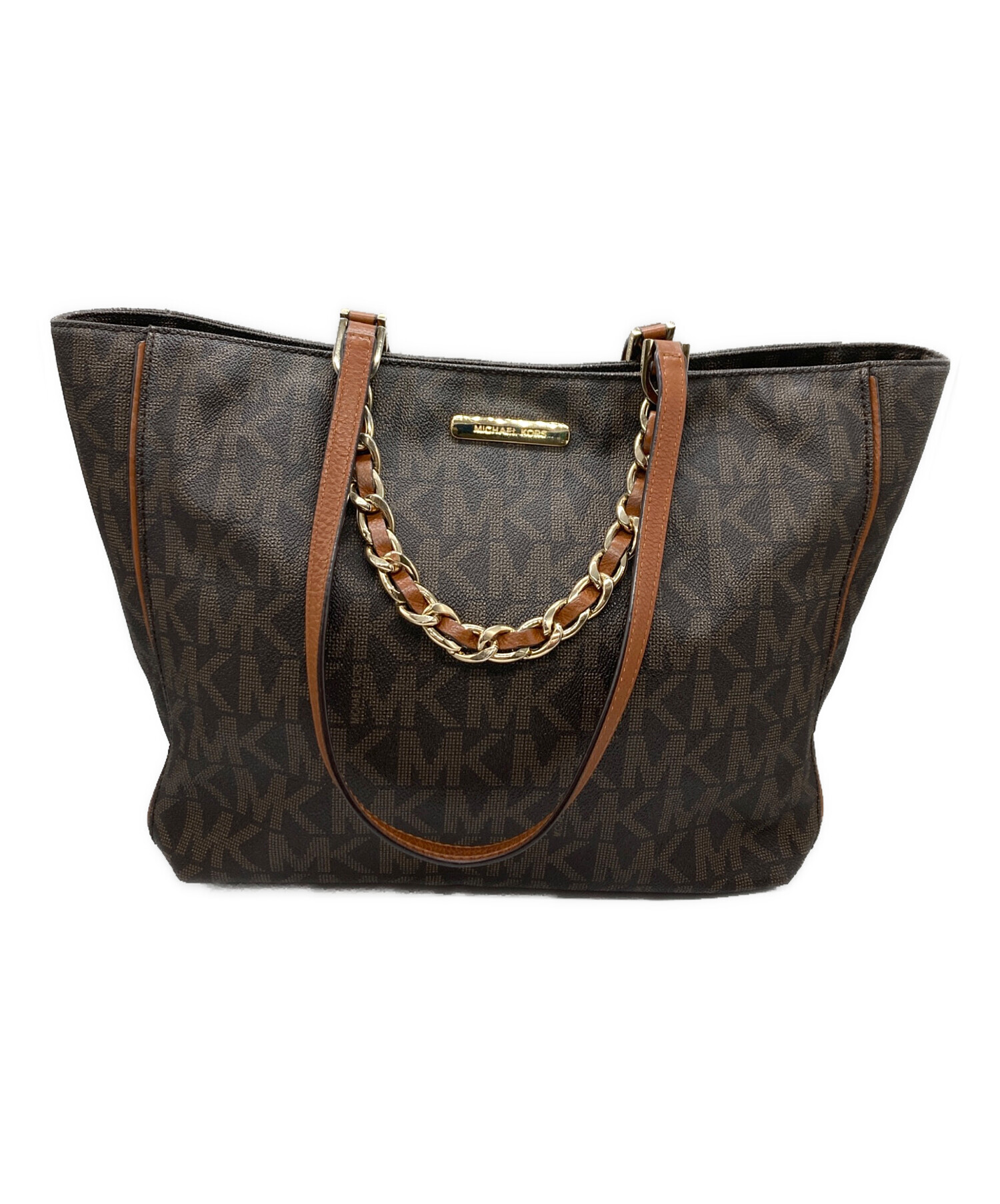 中古・古着通販】MICHAEL KORS (マイケル・コース) モノグラムトート 