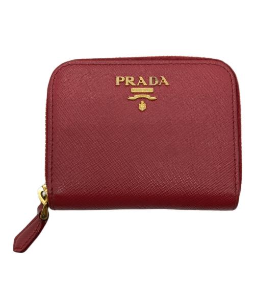 未使用に近い】 PRADA プラダ ケース 小銭入れ サフィアーノ PRADA