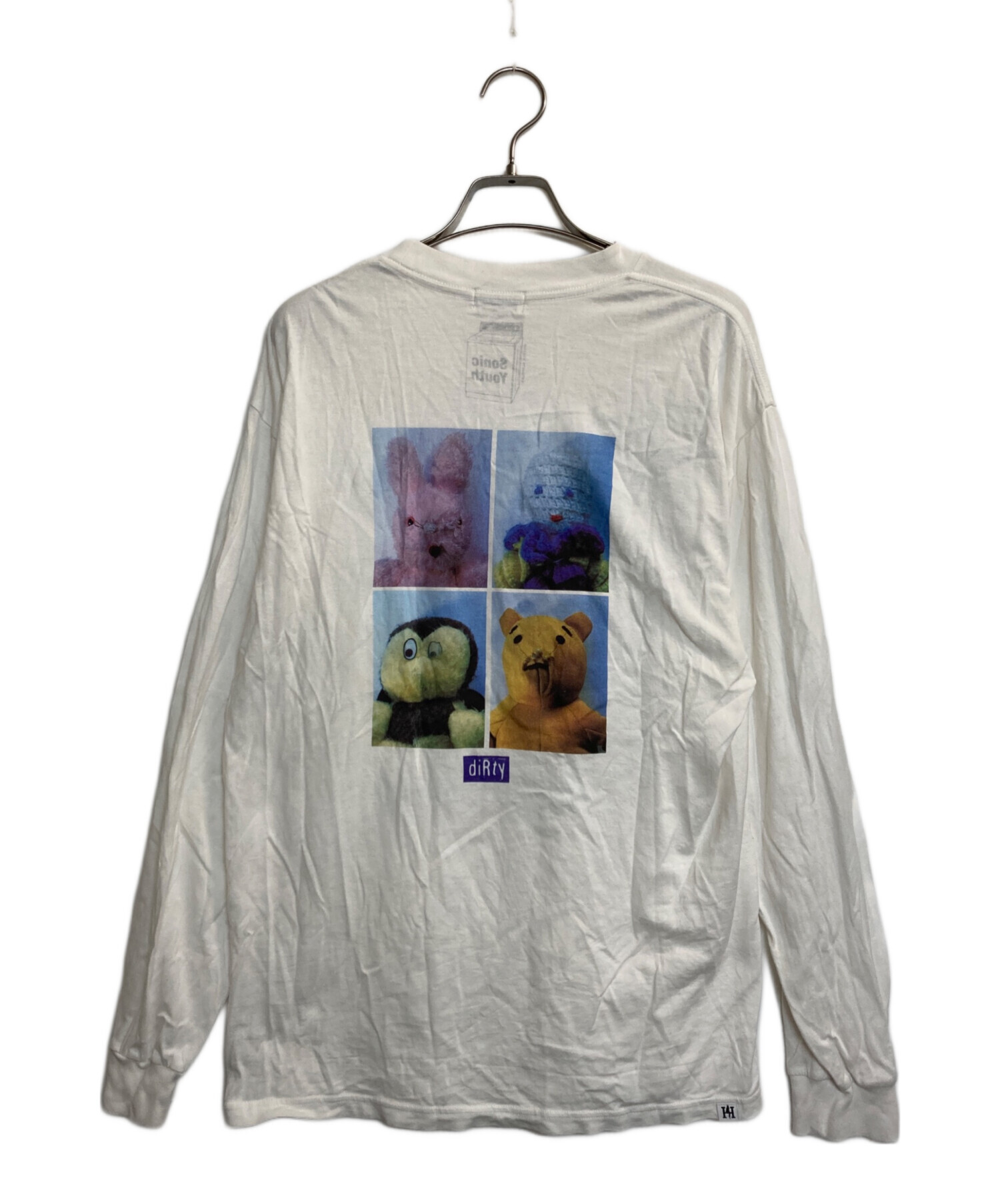 ヒステリックグラマー ロンT SONIC YOUTH 黄色 Mサイズ 中古・古着通販】Hysteric Glamour (ヒステリックグラマー) sonic