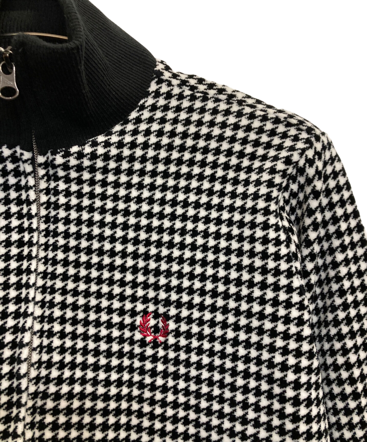 中古・古着通販】FRED PERRY (フレッドペリー) 千鳥柄ベロアトラック