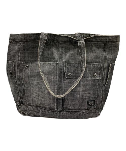 中古・古着通販】PORTER (ポーター) デニムトートバッグ インディゴ
