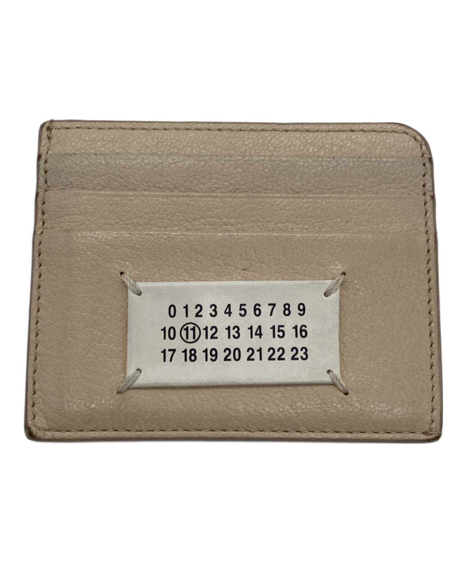 美品Maison Margiela ベージュ 名刺入れ 中古・古着通販】Maison Margiela (メゾンマルジェラ) カードケース