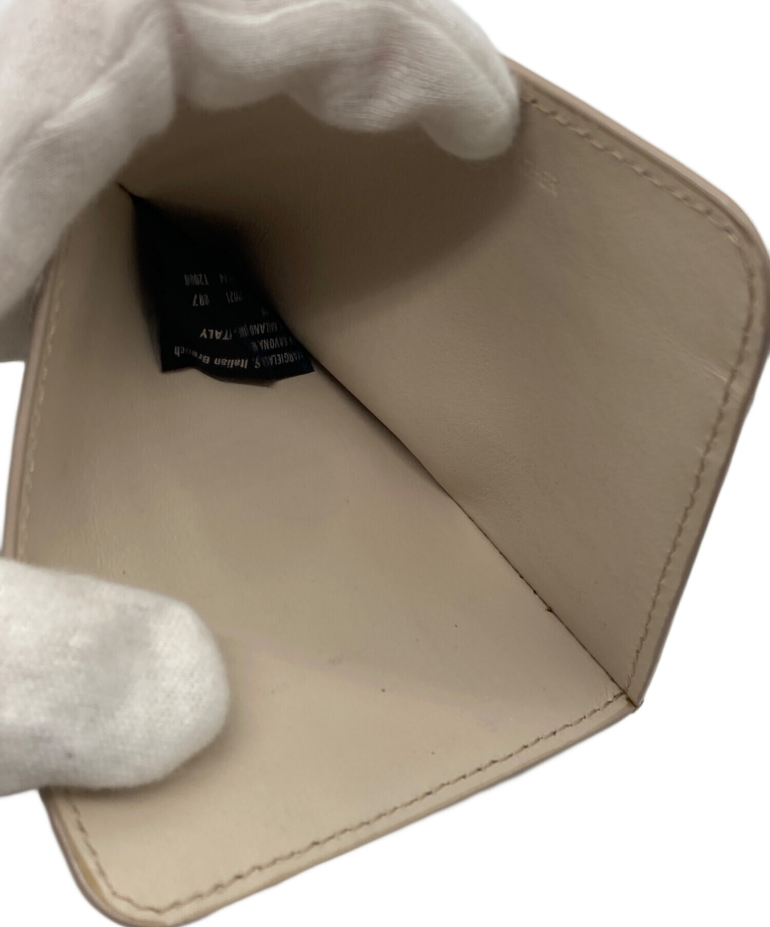 美品Maison Margiela ベージュ 名刺入れ 中古・古着通販】Maison Margiela (メゾンマルジェラ) カードケース