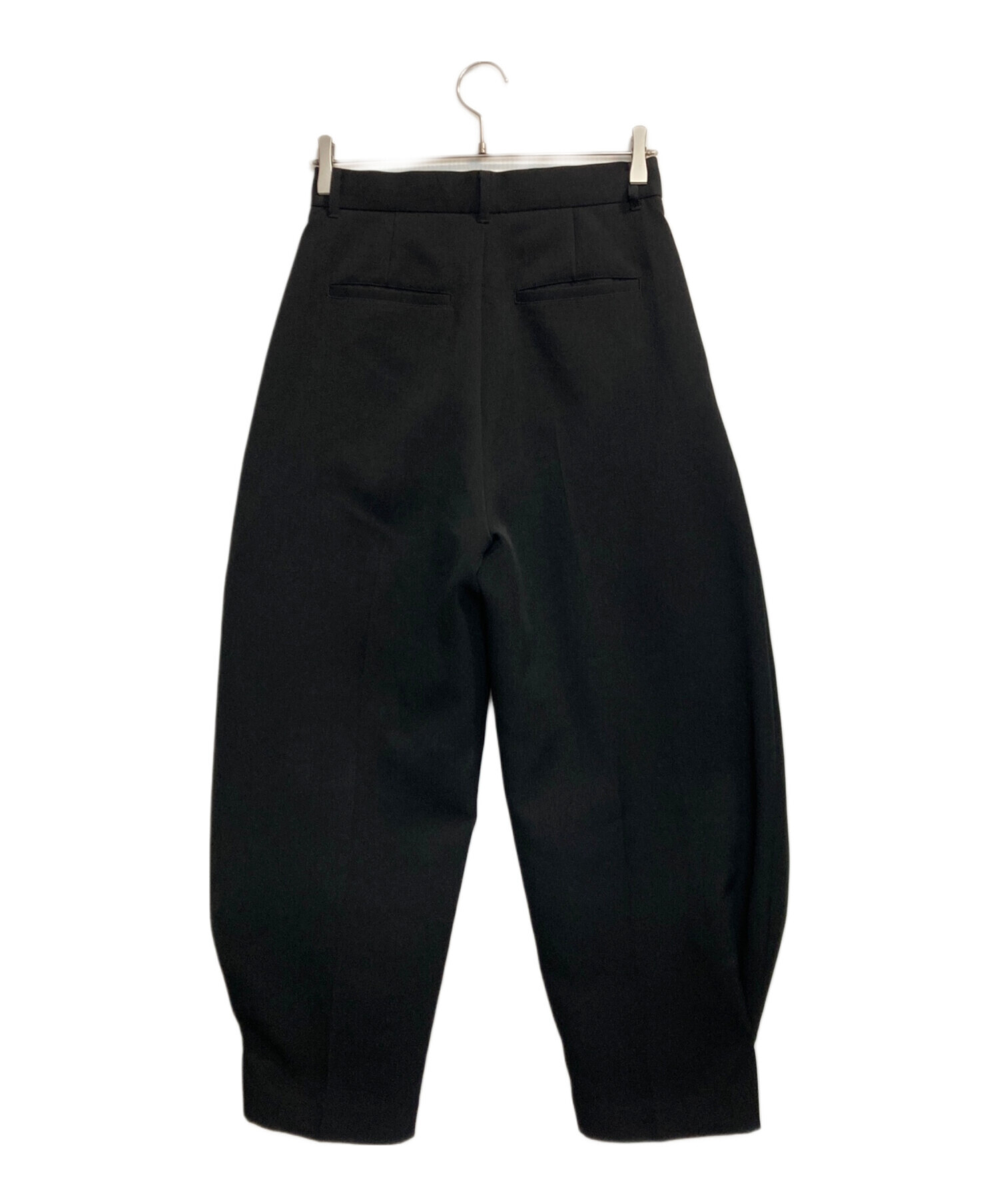 ETRE TOKYO ベルテッドヘムカーゴパンツ 　ブラックM ETRE TOKYO ベルテッドヘムカーゴパンツ ブラックM