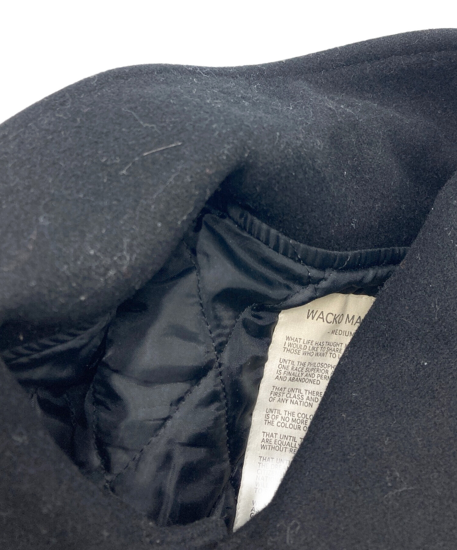 中古・古着通販】WACKO MARIA (ワコマリア) メルトンジャケット