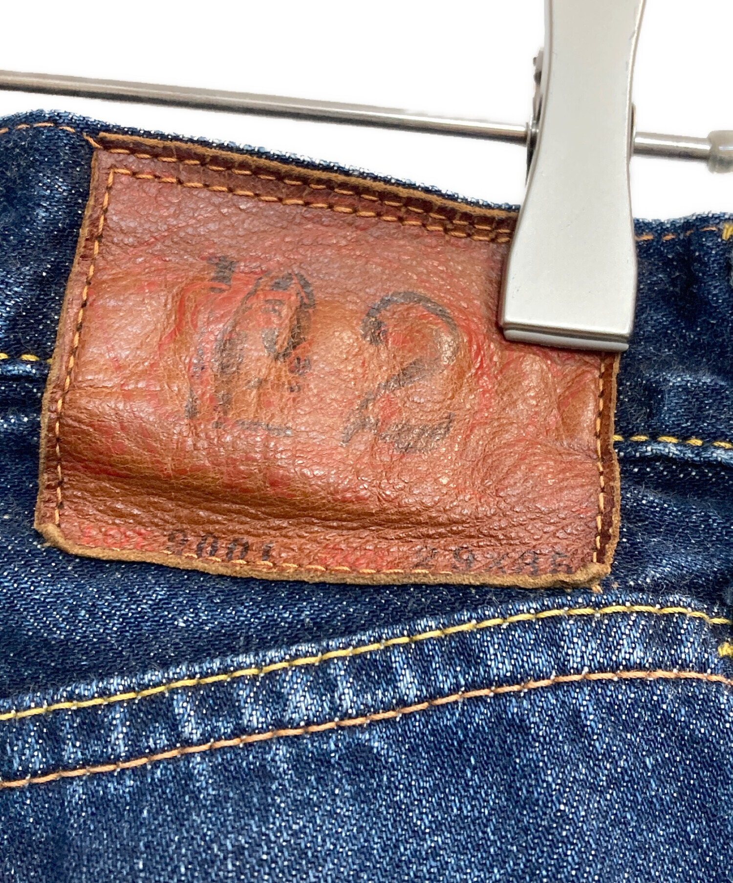 中古・古着通販】YAMANE (ヤマネ) デニムパンツ インディゴ サイズ:29