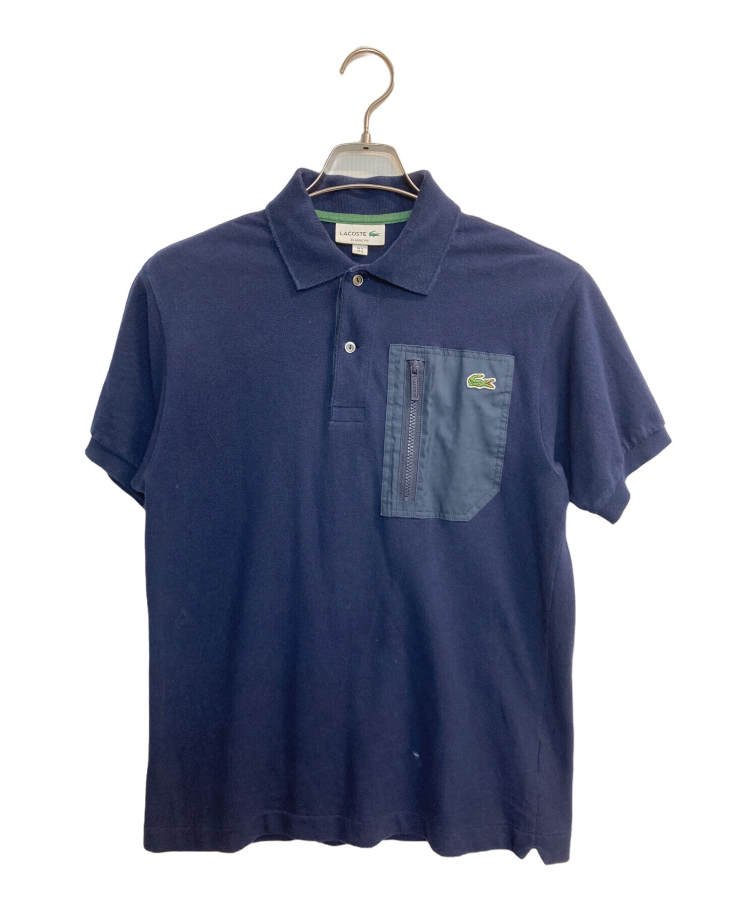 中古・古着通販】LACOSTE (ラコステ) ポロシャツ ネイビー サイズ:S