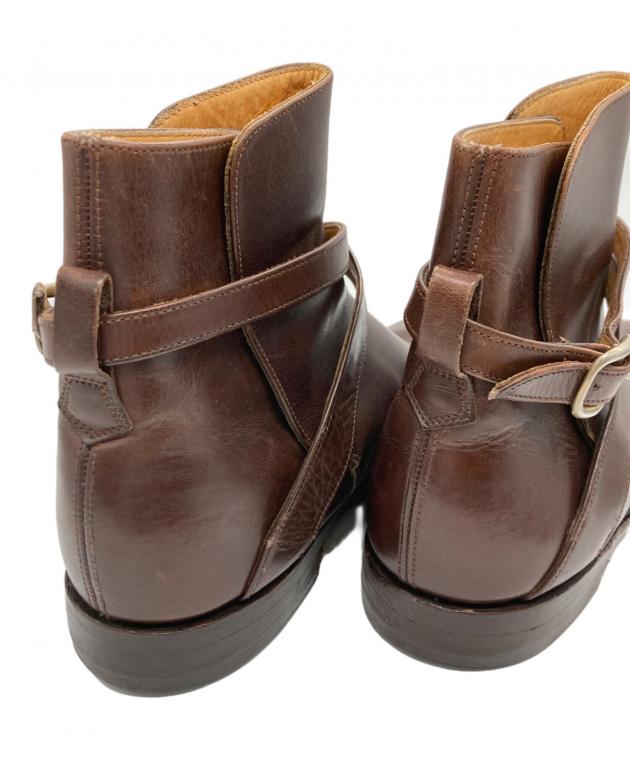 中古・古着通販】GRENSON (グレンソン) ジョッパーブーツ ブラウン