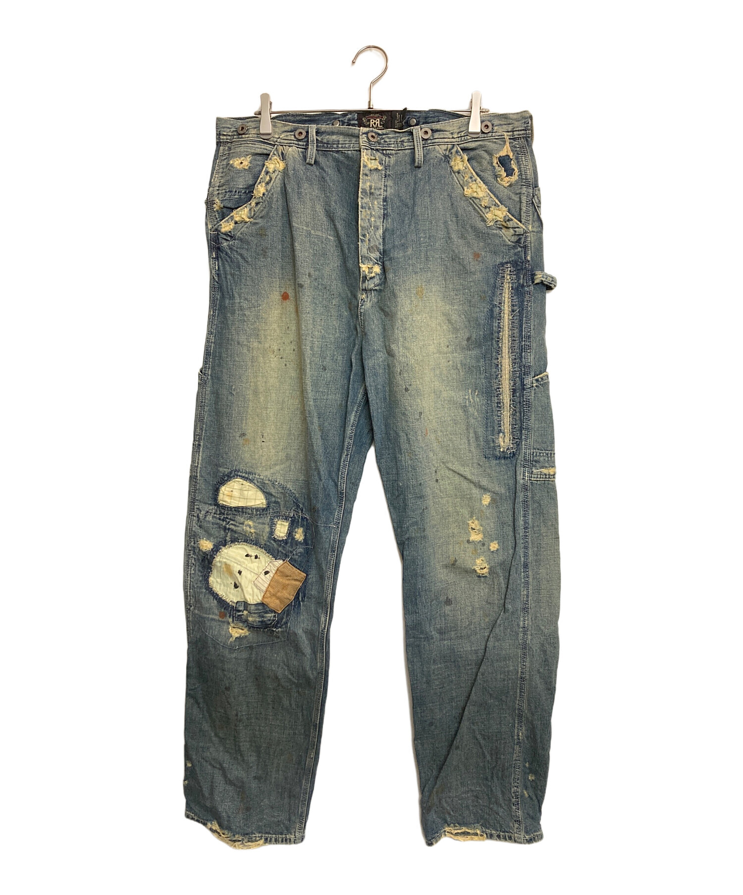 中古・古着通販】RRL (ダブルアールエル) ペイント加工クラッシュ