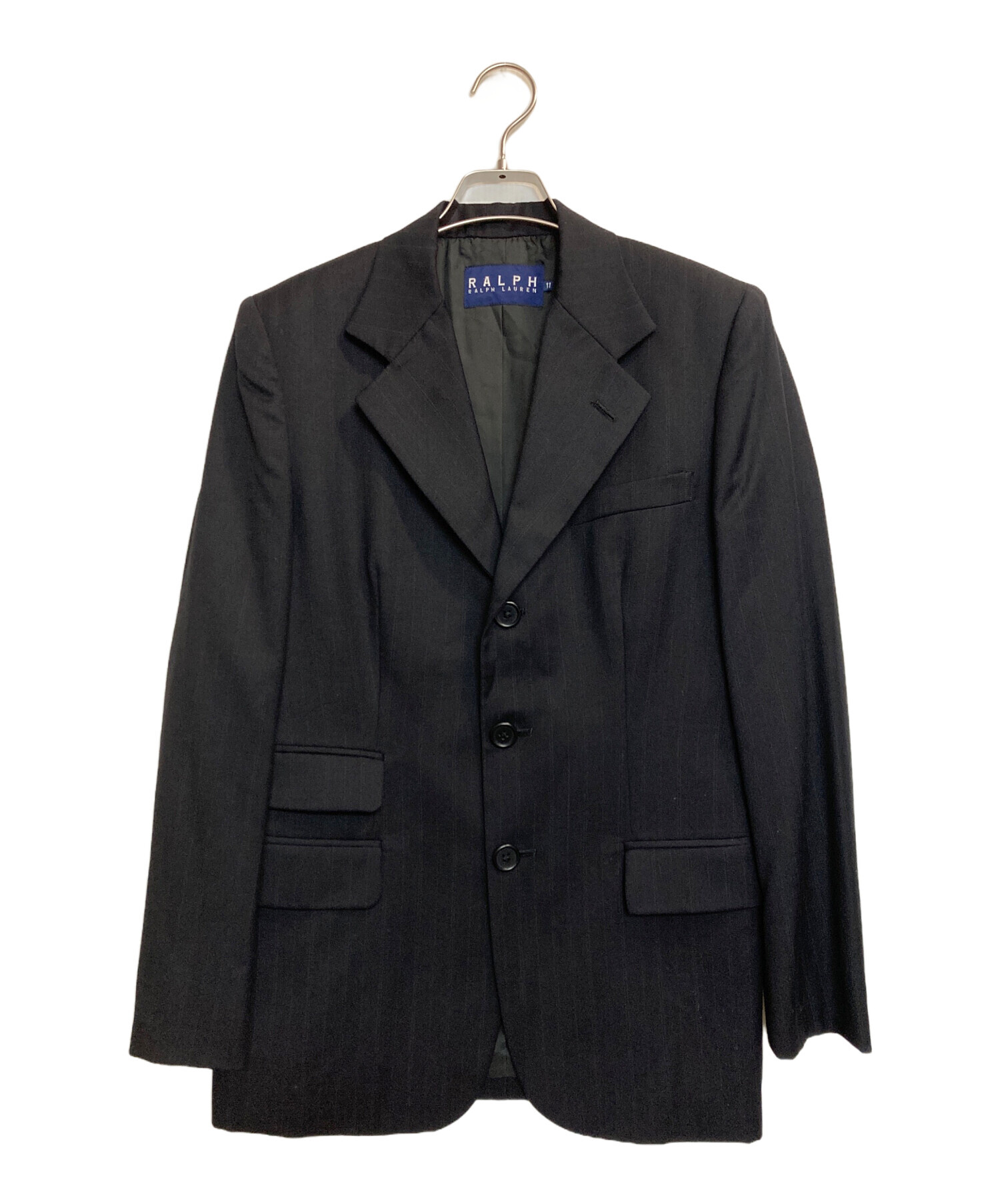 美品　ラルフローレン　スーツ　セットアップ　3点セット　ネイビー　紺　9号 美品 ラルフローレン スーツ セットアップ 3点セット ネイビー 紺 9号