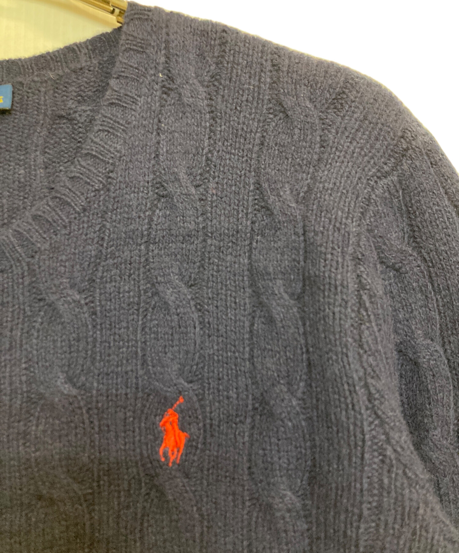 未使用タグ付き　サイズL　ラルフローレン　ポロゴルフ　絹カシミヤ混　ノースリーブ 中古・古着通販】POLO RALPH LAUREN (ポロ・ラルフローレン) カシミヤ