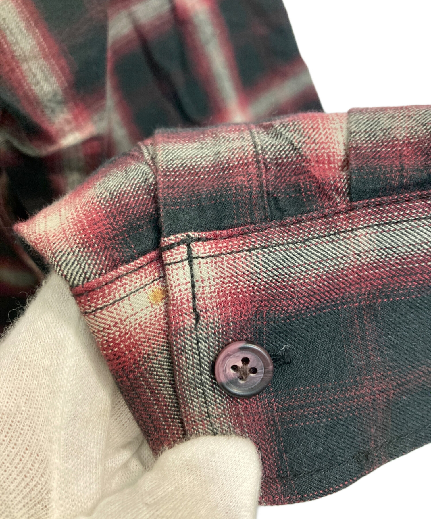 中古・古着通販】WTAPS (ダブルタップス) オンブレチェックシャツ