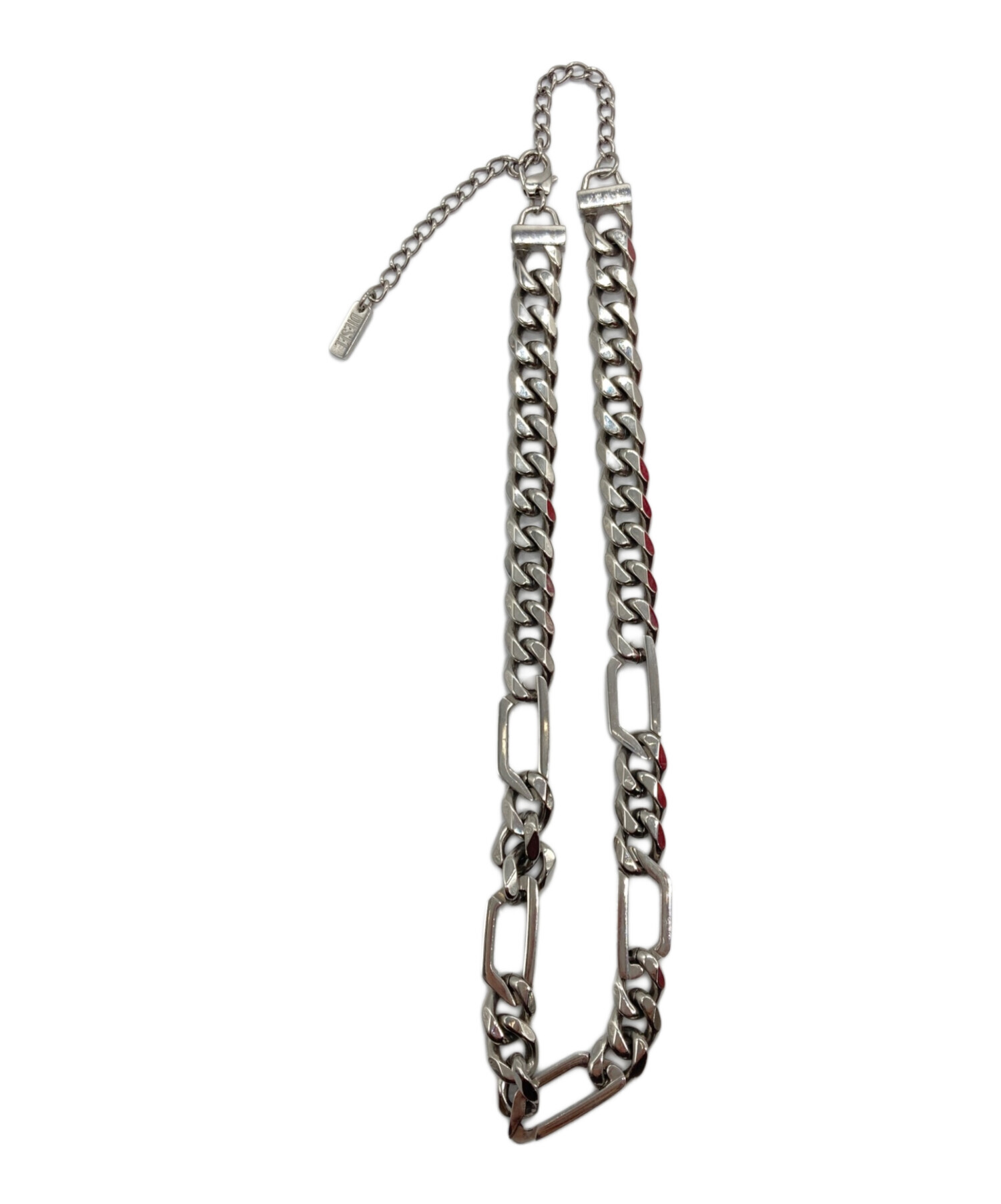 DIESEL　ネックレス 中古・古着通販】DIESEL (ディーゼル) チェーンネックレス シルバー