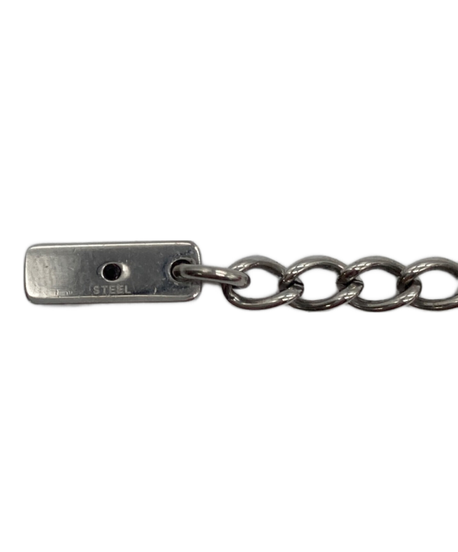 中古・古着通販】DIESEL (ディーゼル) Dロゴチェーンネックレス