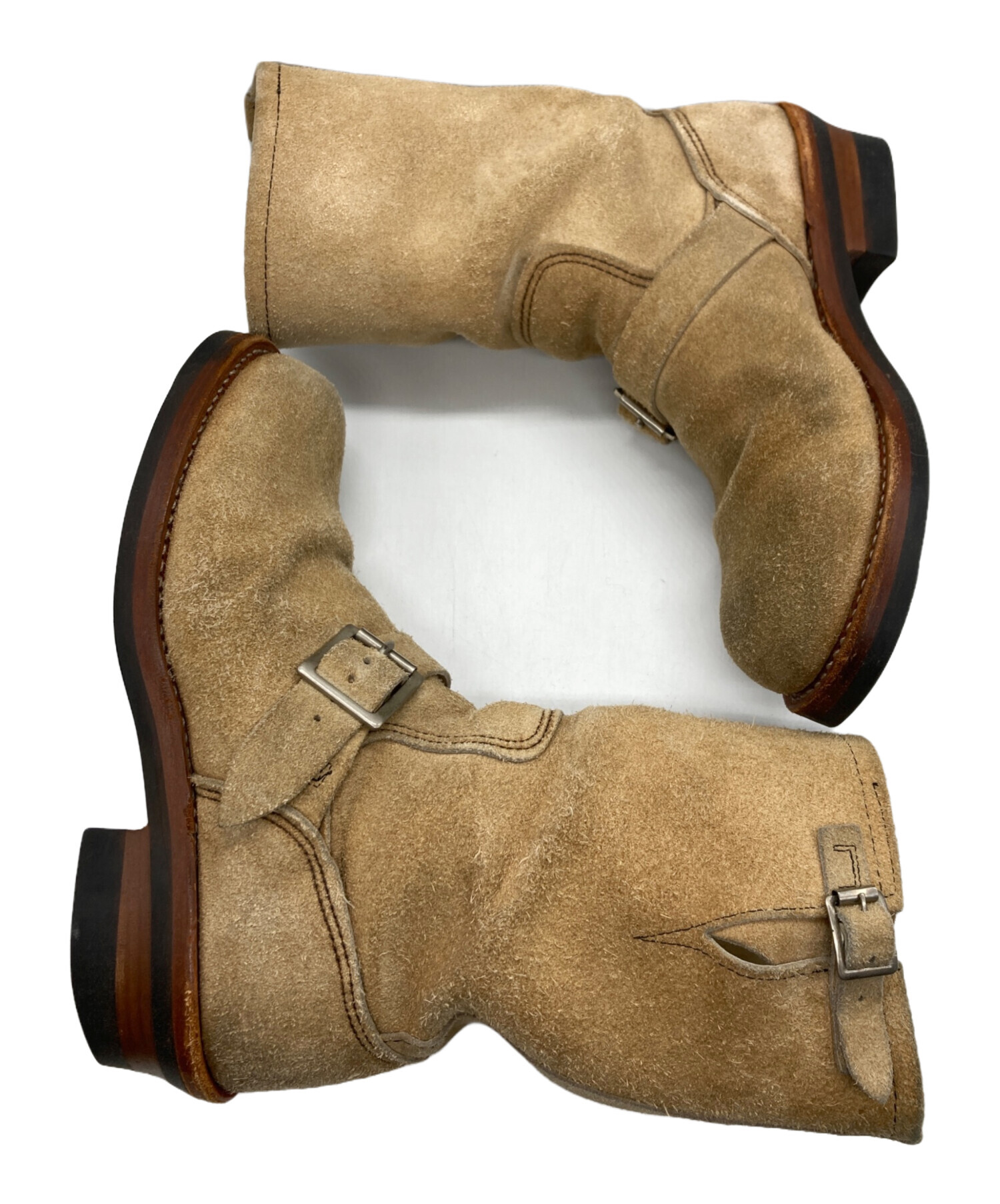 中古・古着通販】RED WING (レッドウィング) スエードエンジニアブーツ
