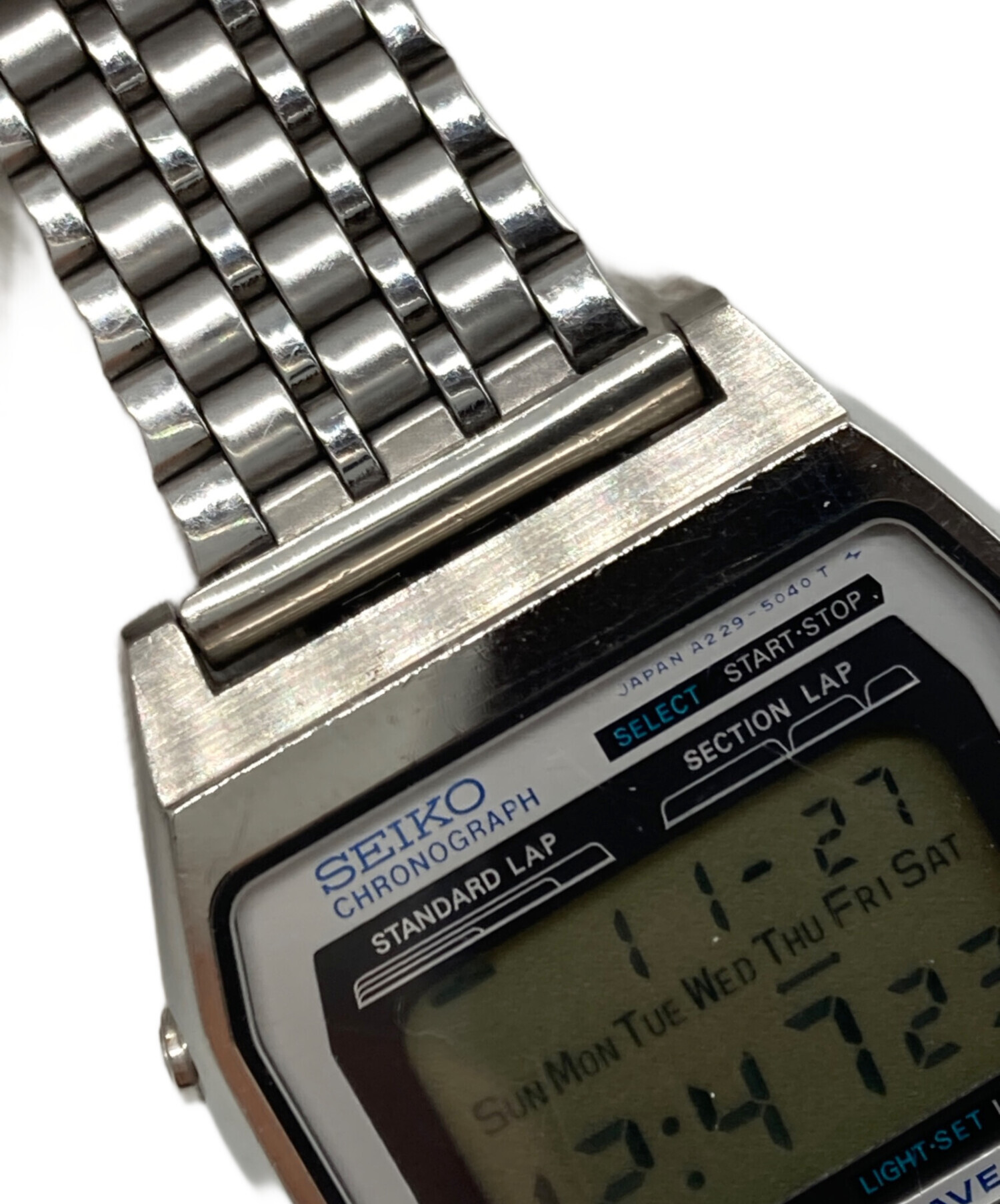 ジャンク SEIKO Silver Wave デジタル腕時計 A2928 中古・古着通販】SEIKO (セイコー) SILVER WAVE ヴィンテージリスト