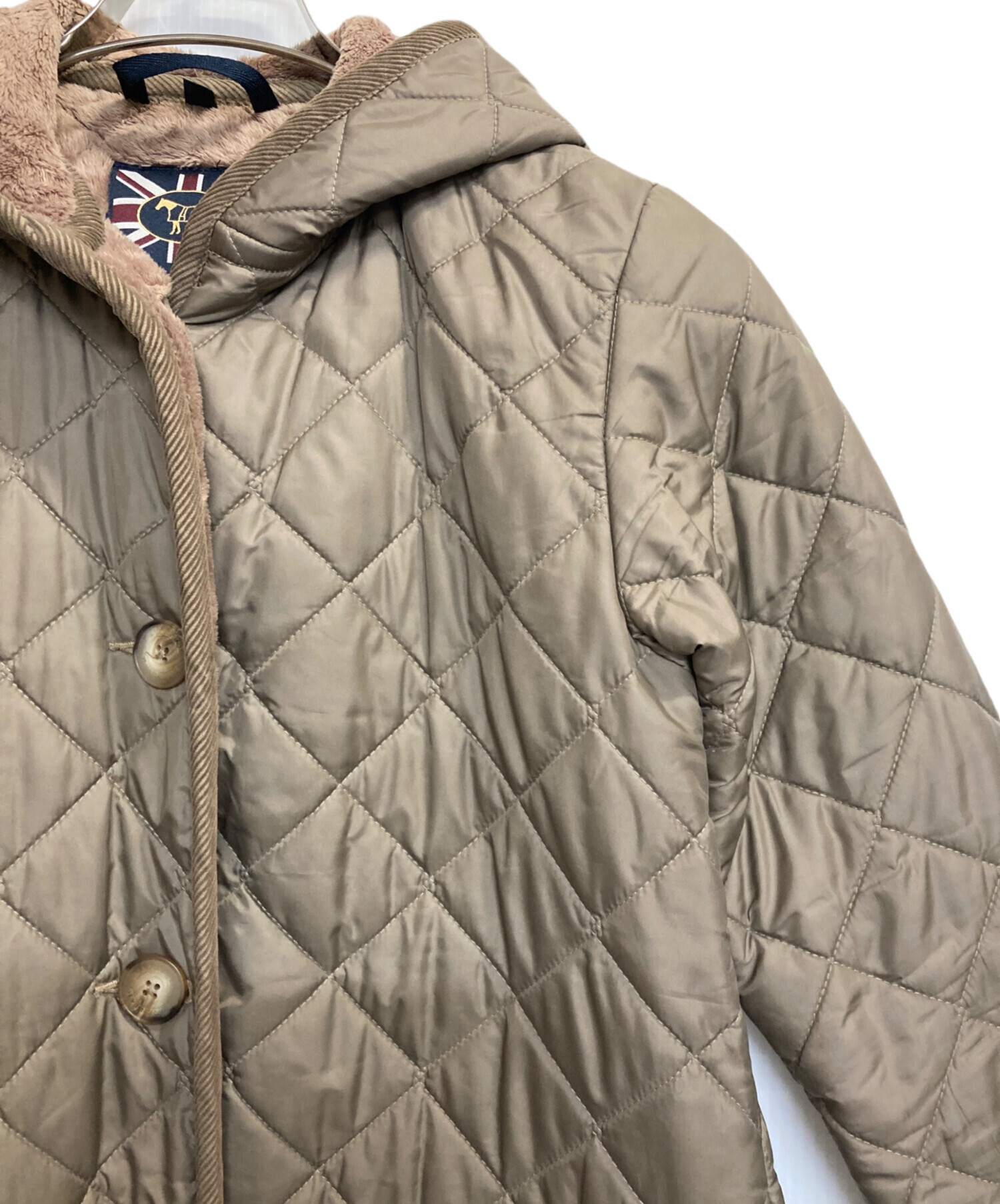 中古・古着通販】LAVENHAM (ラベンハム) ボアライナーキルティング 