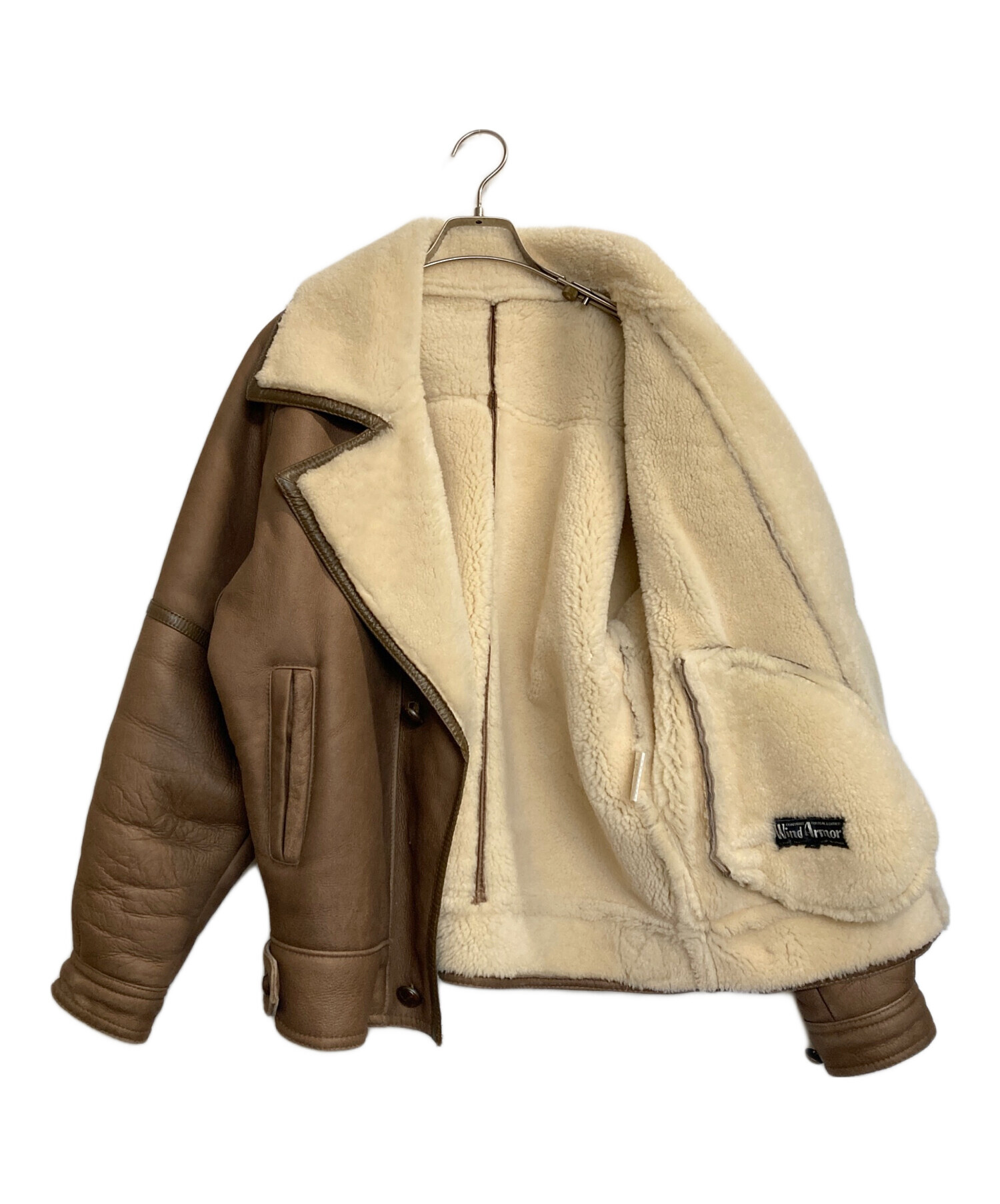 中古・古着通販】Wind Armor (ウィンドアーマー) ムートンジャケット