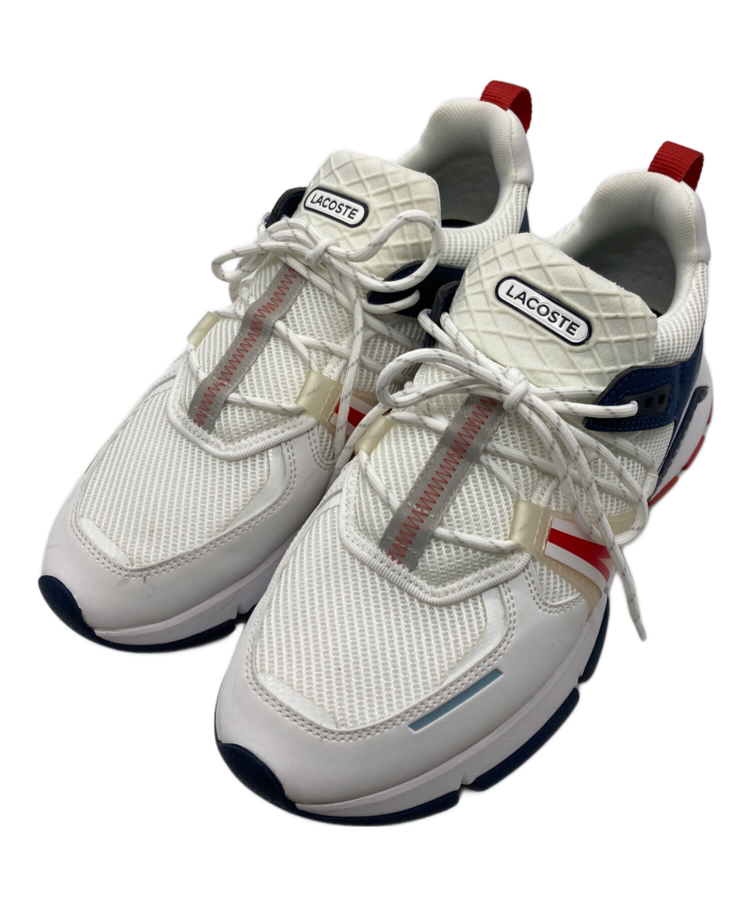 中古・古着通販】LACOSTE (ラコステ) ローカットスニーカー ホワイト 