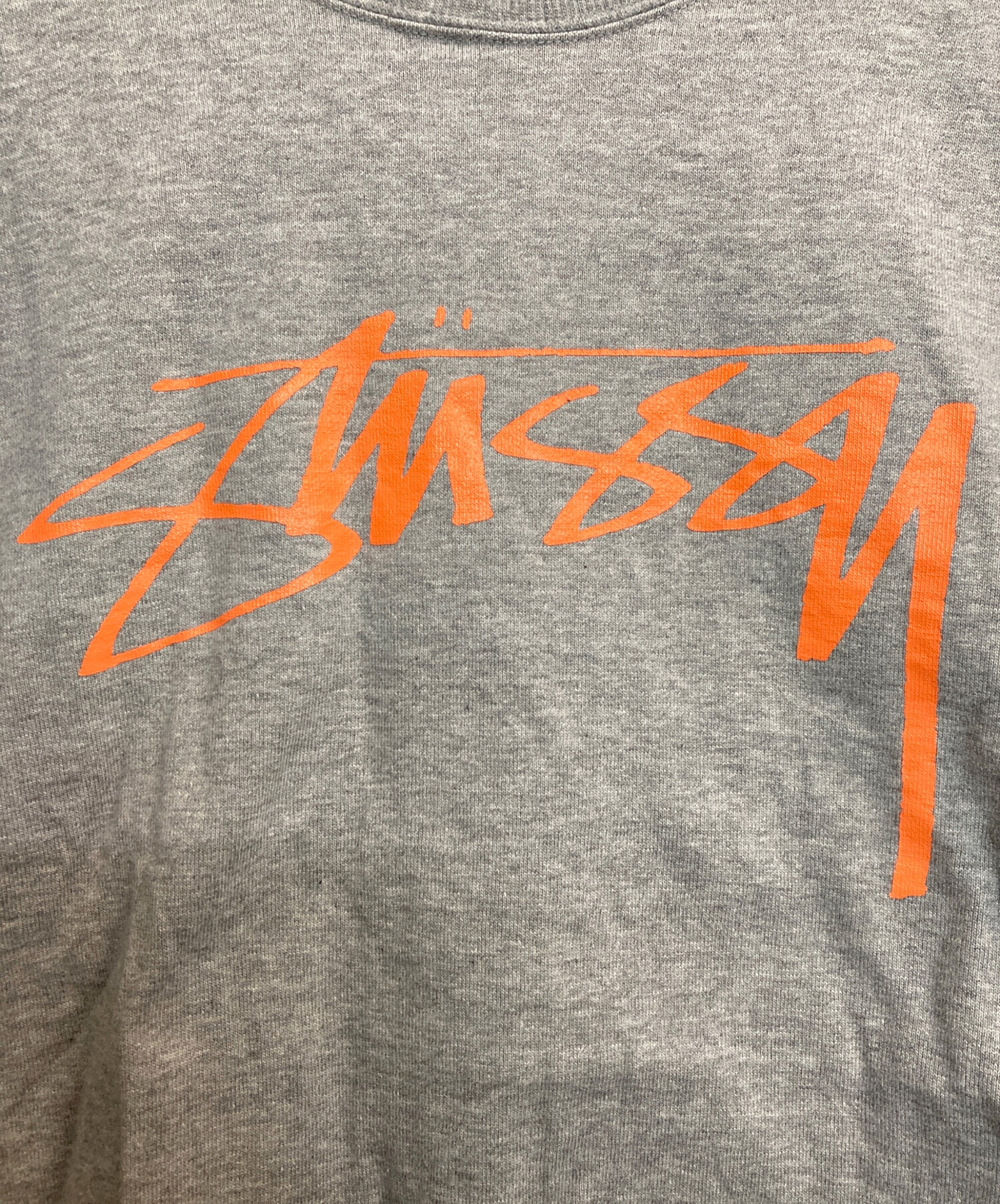 中古・古着通販】stussy (ステューシー) ショート丈スウェット グレー