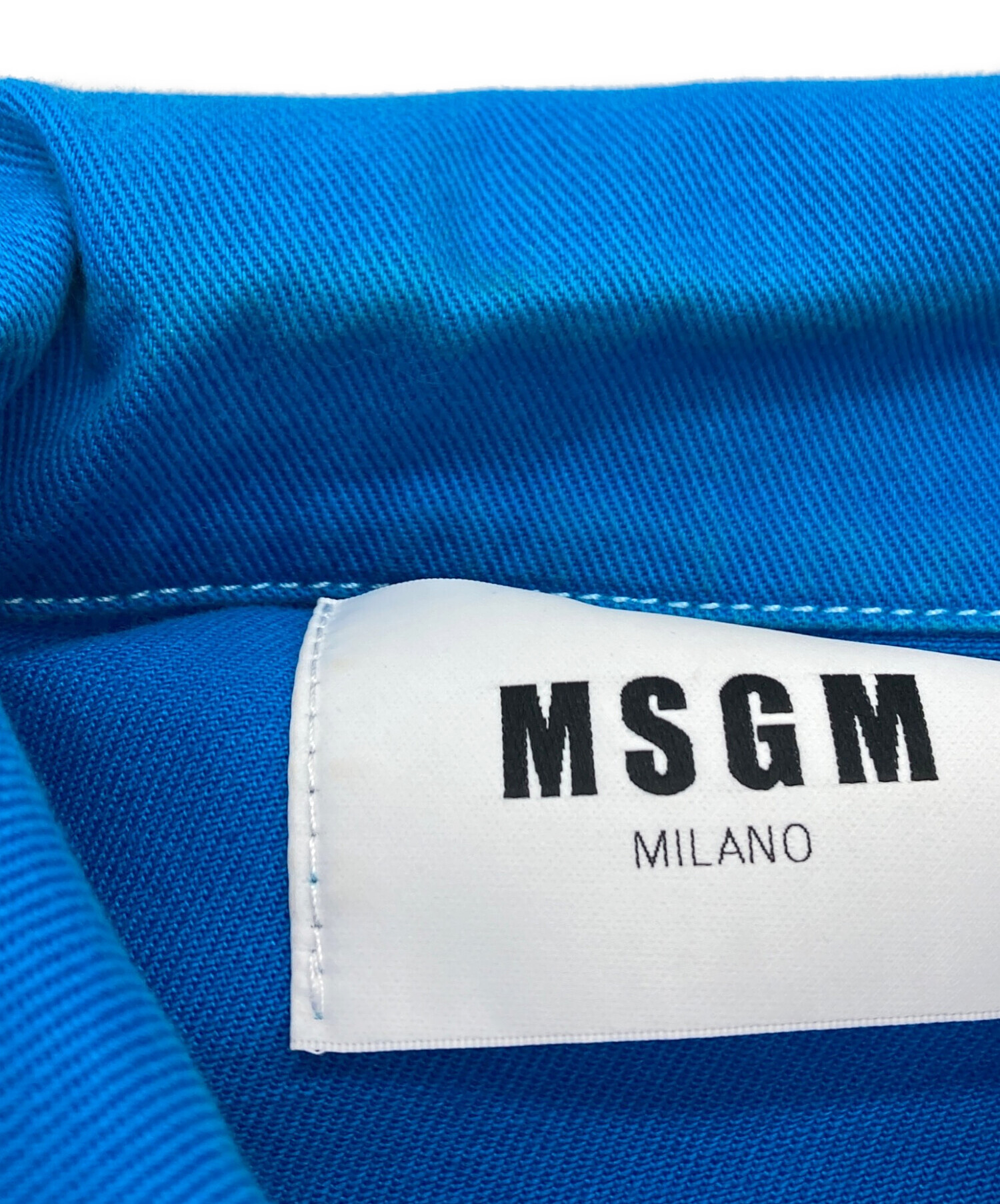中古・古着通販】MSGM (エムエスジーエム) バックMロゴジャケット