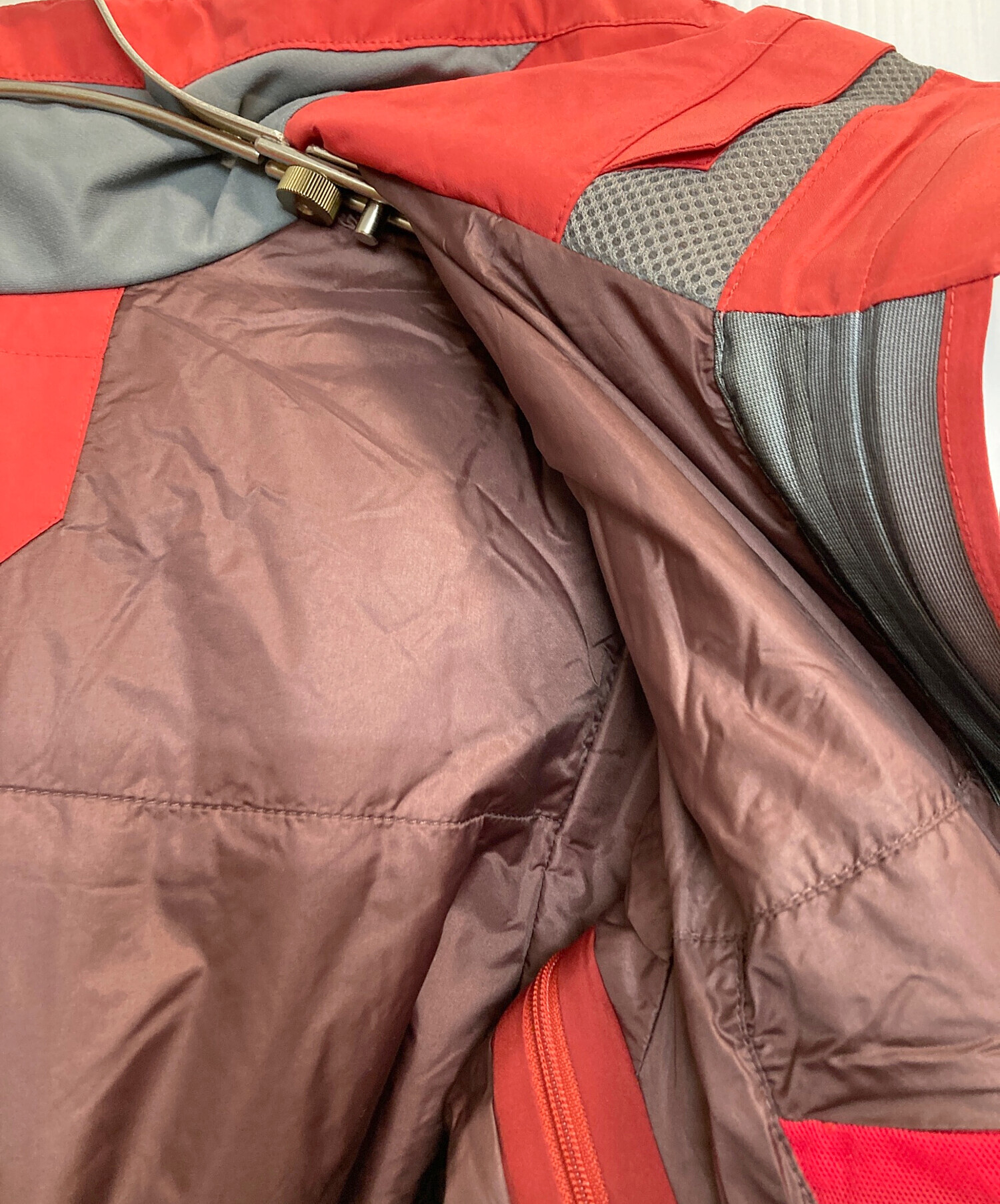 中古・古着通販】mont-bell (モンベル) ドロワットパーカ レッド