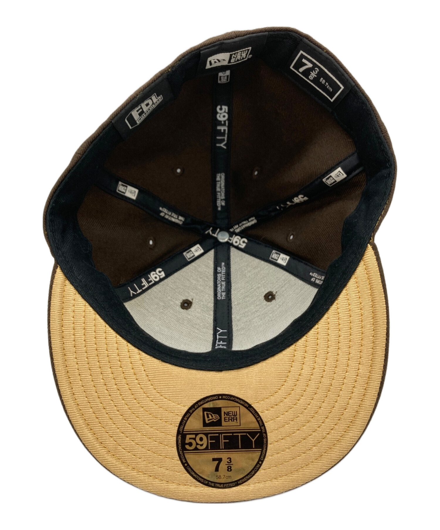 新品未使用　タグ付き　クラネ　ニューエラ　ブラウン 中古・古着通販】New Era (ニューエラ) キャップ ブラウン サイズ:7 3