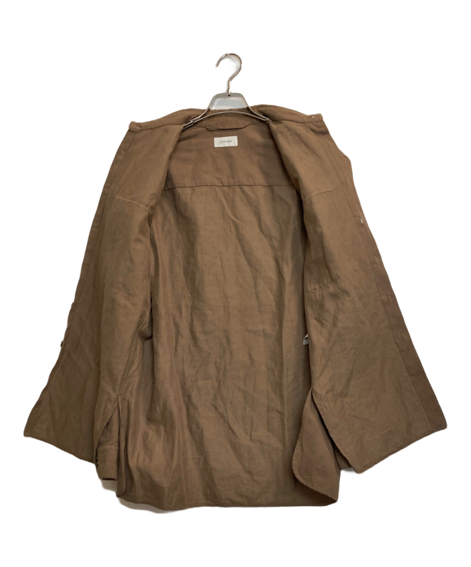 中古・古着通販】LEMAIRE (ルメール) コットンリネンツイルシャツ