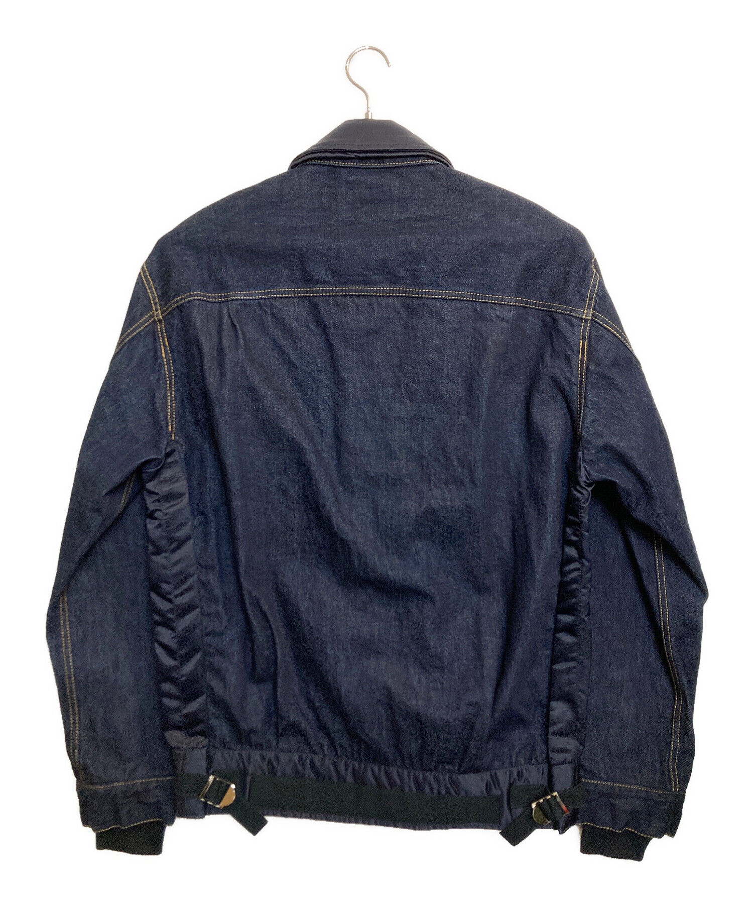 中古・古着通販】sacai (サカイ) DENIM X NYLON TWILL BLOUSON 中古・古着通販】sacai (サカイ) DENIM X NYLON TWILL BLOUSON