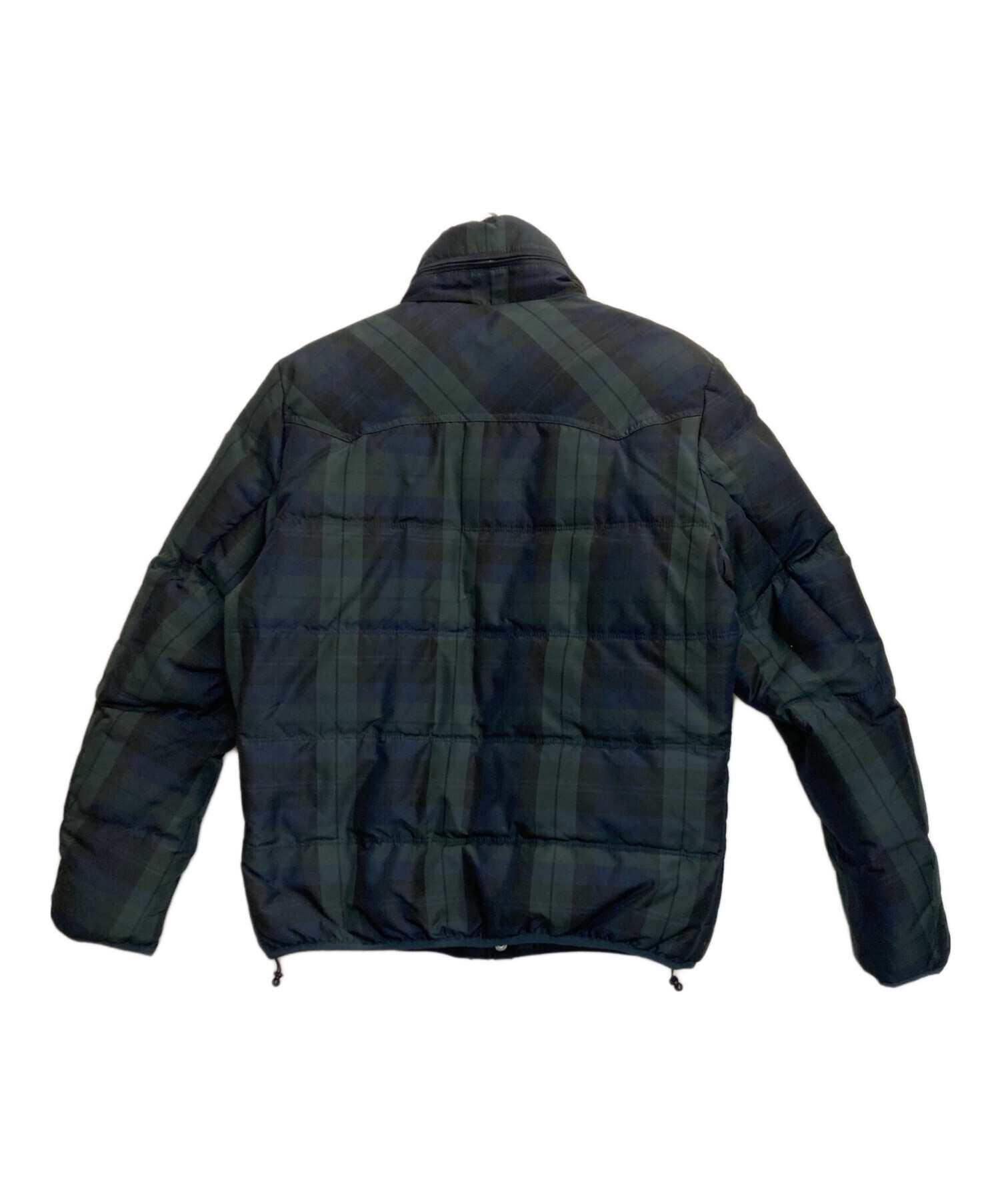 中古・古着通販】DIESEL (ディーゼル) チェック柄ダウンジャケット 