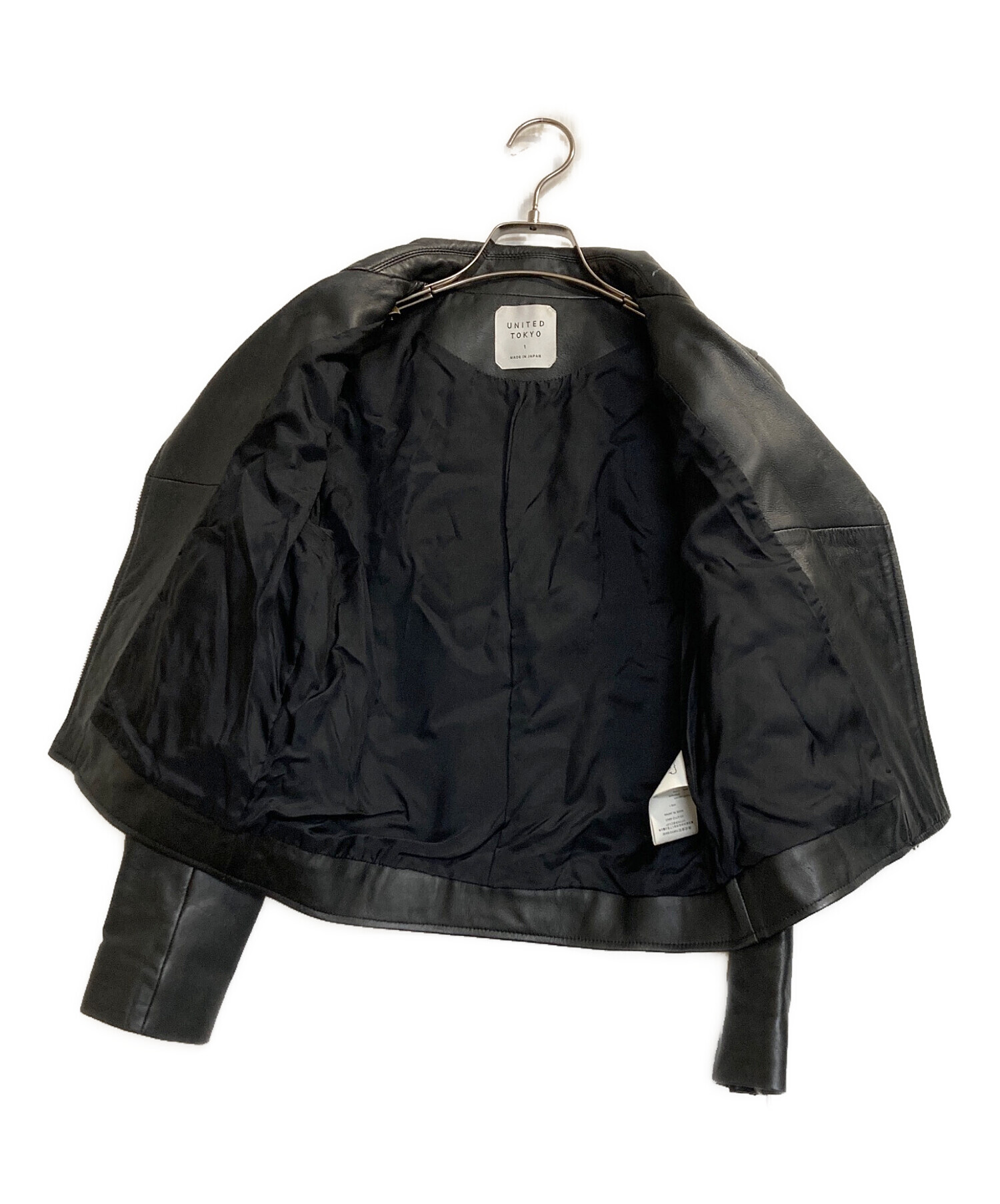 中古・古着通販】UNITED TOKYO (ユナイテッドトーキョー) ラムレザー