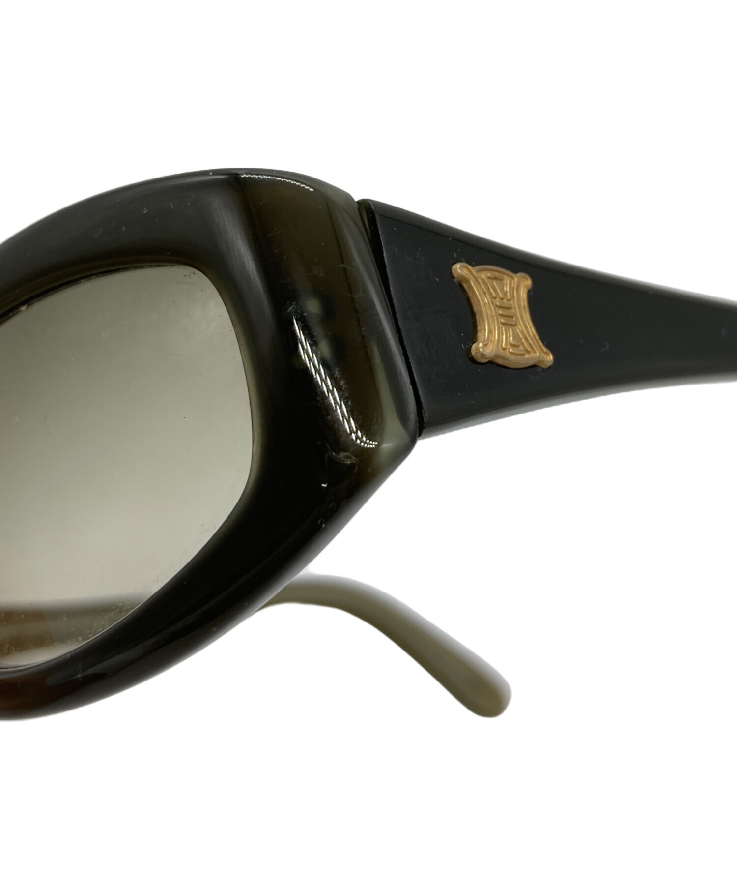 中古・古着通販】CELINE (セリーヌ) サイドマカダムナローサングラス