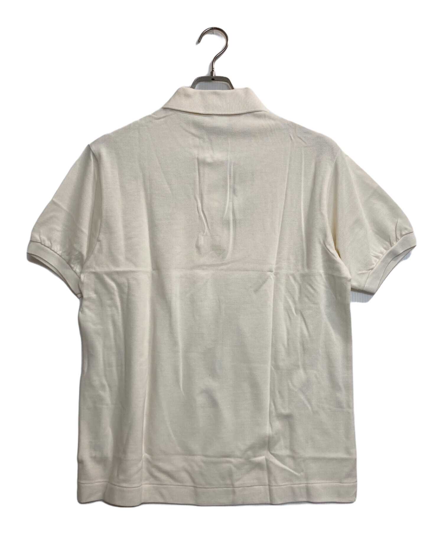 中古・古着通販】LACOSTE (ラコステ) 半袖ポロシャツ アイボリー