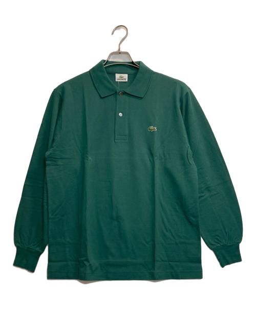 中古・古着通販】LACOSTE (ラコステ) 長袖ポロシャツ グリーン サイズ