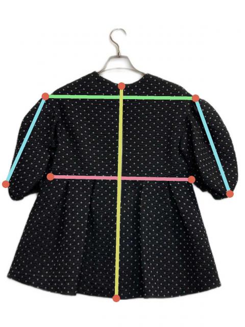 中古・古着通販】BLUELEA (ブルレア) Dot Jacquard Blouse/ドット