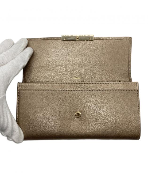 198000円⭐️ カルティエ Cartier 長財布 ラブ ベージュ　ゴールド 中古・古着通販】Cartier (カルティエ) LOVEコレクション 長財布