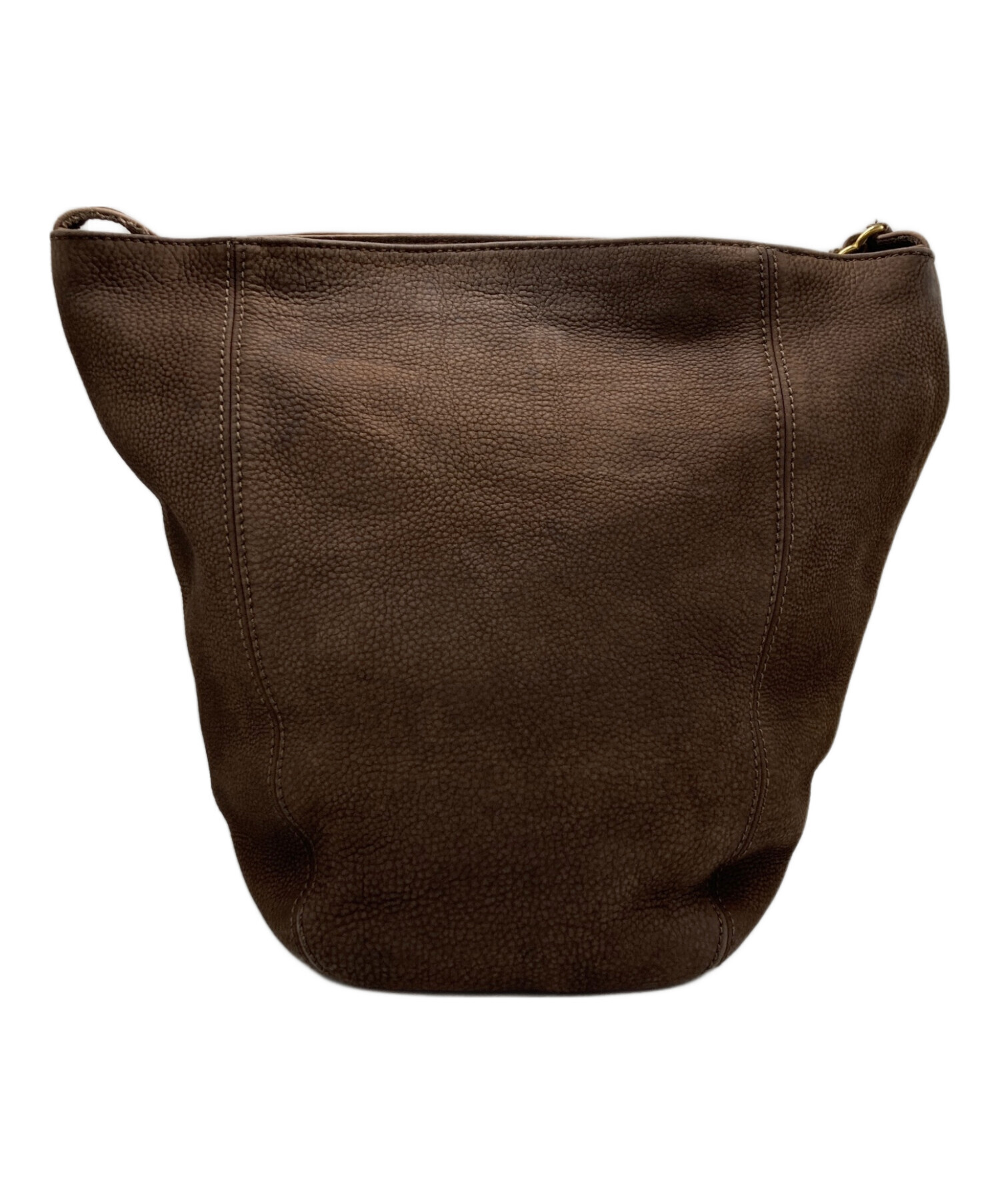 未使用タグ付き☆COACHコーチ 2wayショルダーバッグ ブラウン レザー 中古・古着通販】COACH (コーチ) レザーショルダーバッグ ブラウン