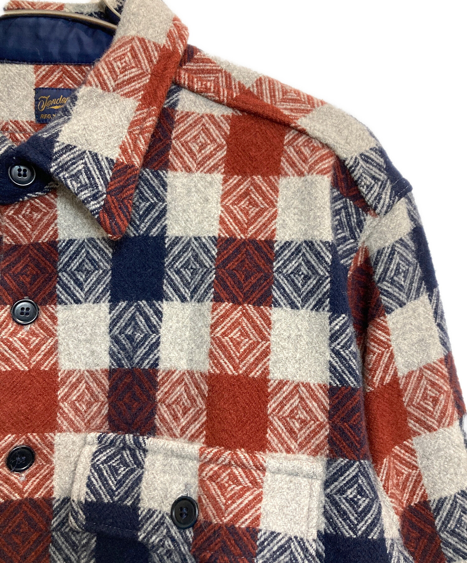 中古・古着通販】TENDERLOIN (テンダーロイン) チェックネルシャツ