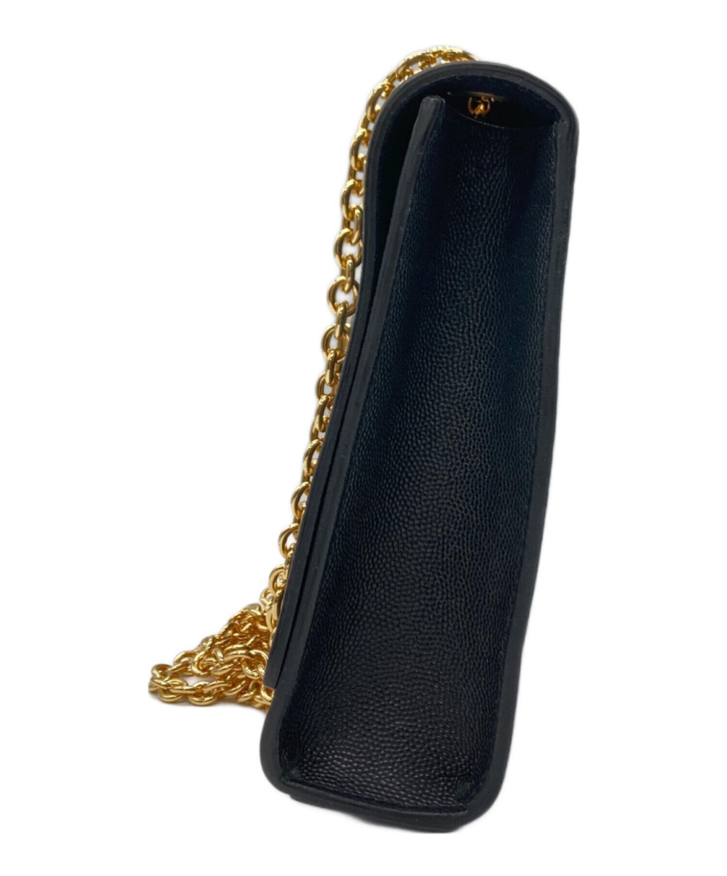 フルラ ロゴ チェーン ショルダーバッグ レディース 【中古】 中古・古着通販】FURLA (フルラ) チェーンショルダーバッグ ブラック